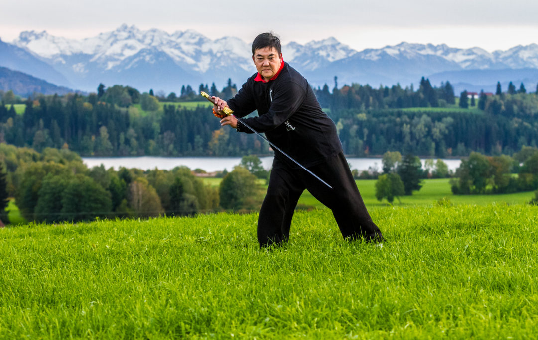 Schwert Training im Allgäu