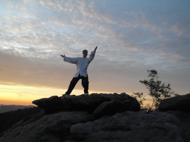 Tai Chi Kur im Elbsandsteingebirge